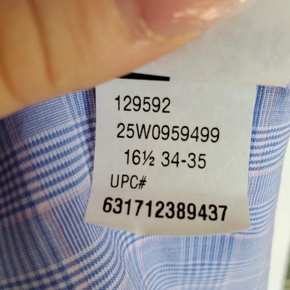 CHAPS Button Down Sz 16 1/2 - EUC! - Picture 4 of 7